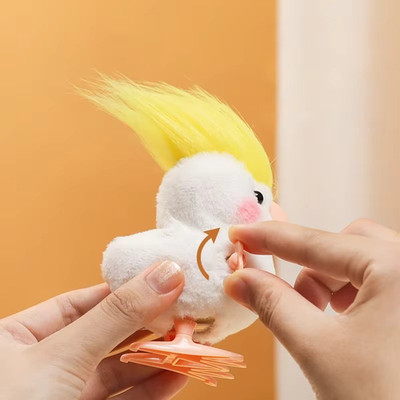 1pc Wind-up Hopping Jumping Chicken Clockwork Walking Children Kids Toys Random