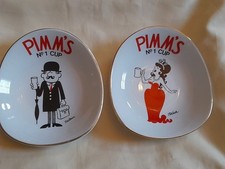 Vintage Pimm's No 1 Cup. Dish/ Ashtray  (2)