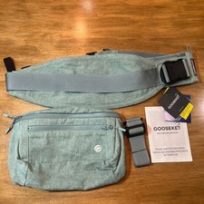 GOOSEKET 365 Toddler Sling Carrier Light Green Baby Plus Fanny Pack New