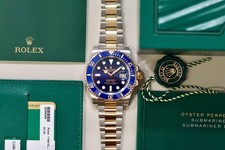 Rolex Submariner 116613LB 2018 Bluesy Box and Papers Steel and Gold