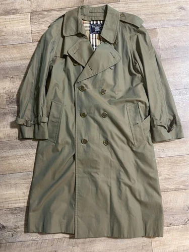 Burberry Trench Coat Iridescente Burberrys Uomo #EC AGA