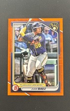 2024 Bowman Draft - Juan Baez #BD-150 Orange /25 (RC)