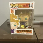 Funko Pop Dragon Ball Z Super Saiyan 2 Gohan #518 Glow GameStop Exclusive