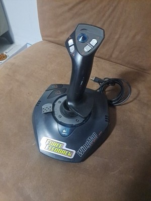 Logitech Wingman Force 3D J-UC10 PC Joystick With USB Adapter Force Feedback