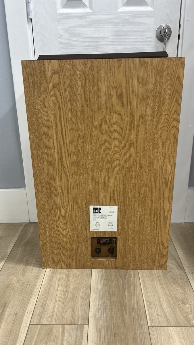 🔊 BSR DR-1550L Vintage 5-Way Floor Speaker – 150W – Oak Finish