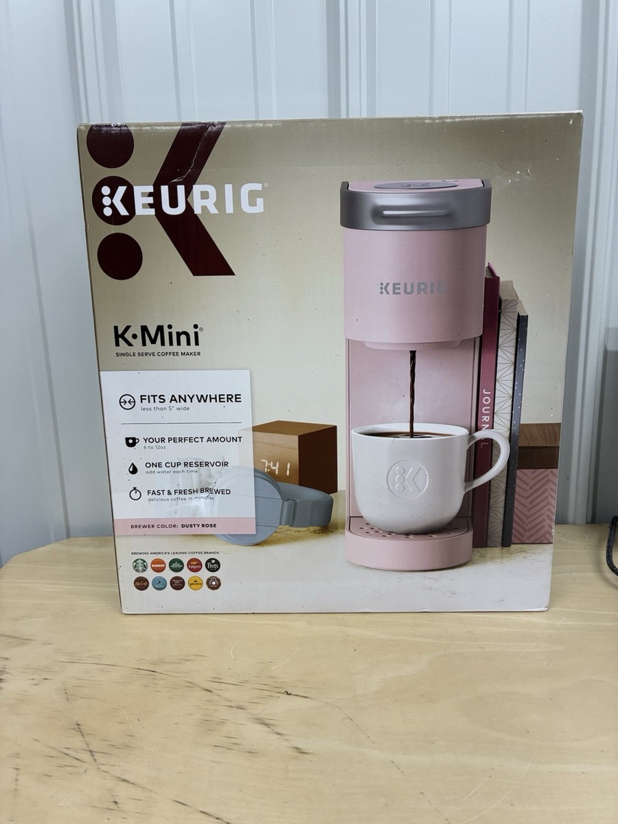 Single Serve Coffee Keurig Mini Plus Dusty Rose Keurig K-Mini
