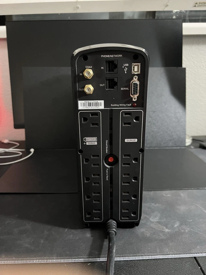 Cyberpower 1350PFCLCD UPS  Backup Power Supply  - Image 4 of 4