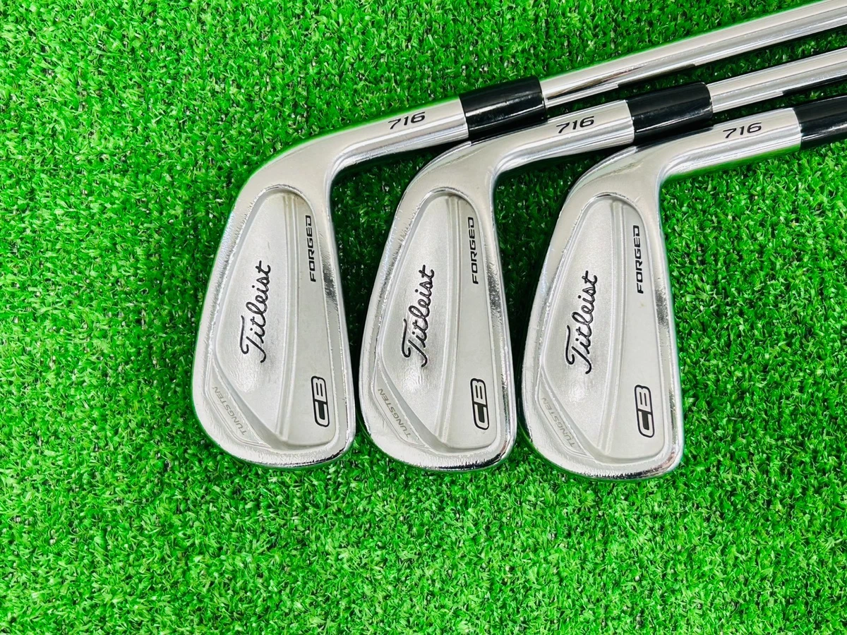 Titleist 716 CB Forged Iron 5-9+PW Dynamic Gold S200 AMT Stiff
