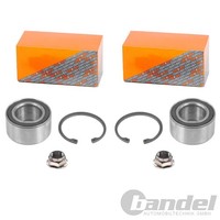 2X Dr!ve+ RADLAGER-SATZ Vorne Hinten Passend FÜR Ford B-MAX Ecosport Fiesta Ka+