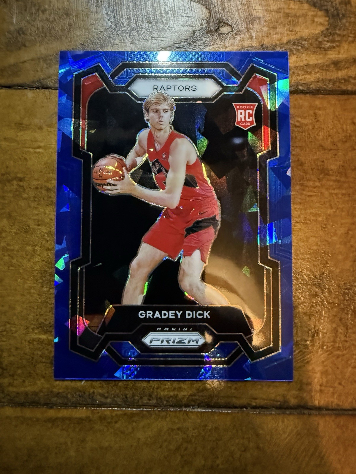 2023-24 Panini Prizm - Gradey Dick #134 Blue Ice Prizm /125 (RC)