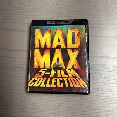 Mad Max 5-Film Collection 4K UHD Blu-ray George Miller Mel Gibson No Slip Or Dig