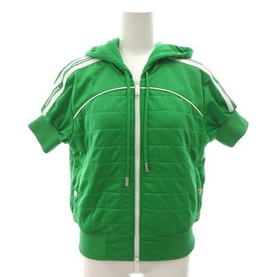 DSQUARED2 2024 Ground Zipper Hoodie Parka Green S Short Sleeve