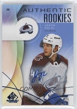 2024 Upper Deck SP Game Used Authentic Rookies Blue Jason Polin #222 Auto 1r1g