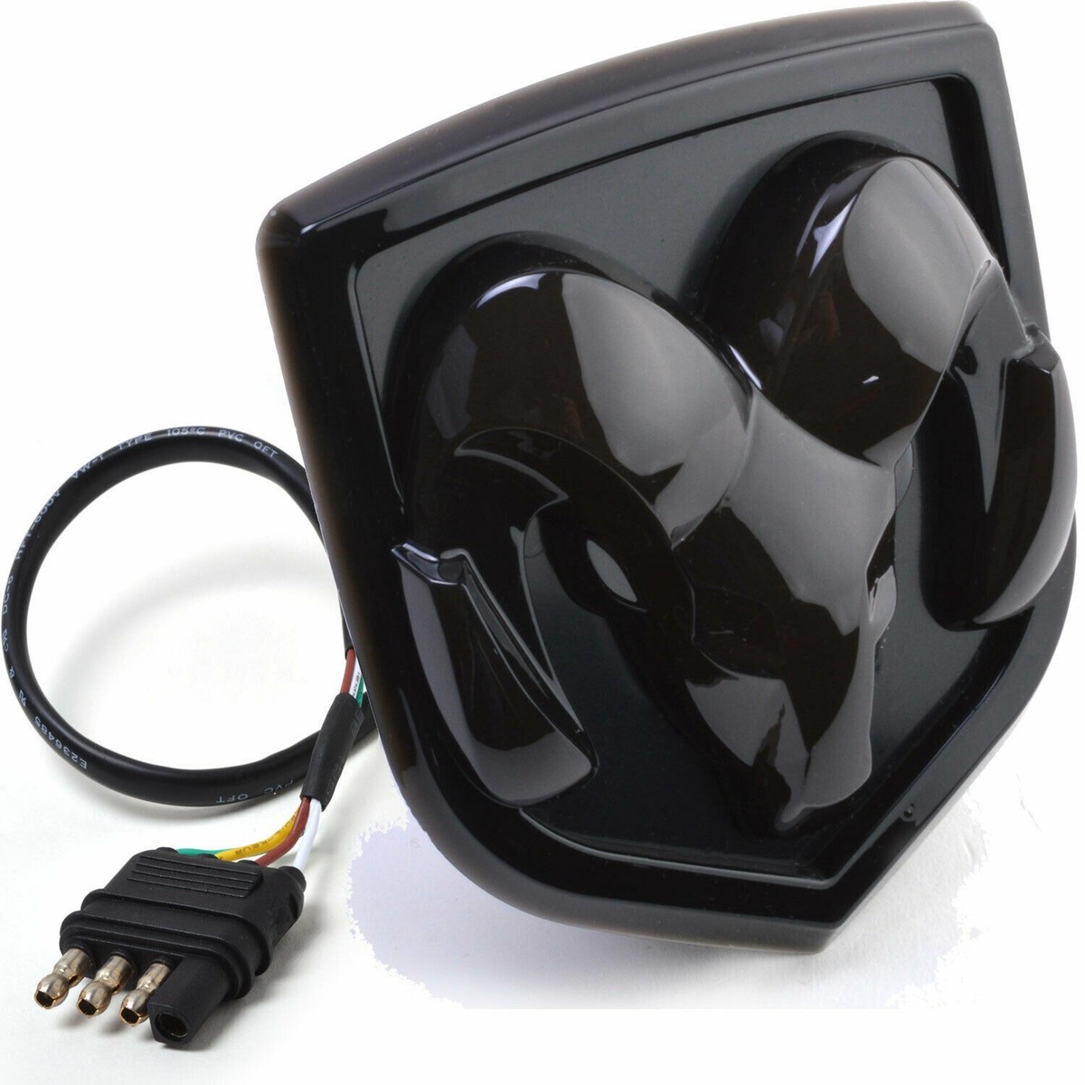 Autogold® T.USMC.RB - Black Laser Etched Hitch Cover With Chrome US Marine Corps Logo For 2" Receivers - View #6
