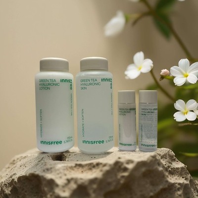 Hydration & Balance Duo | Green Tea Hyaluronic Set by Innisfree   13.2 fl oz