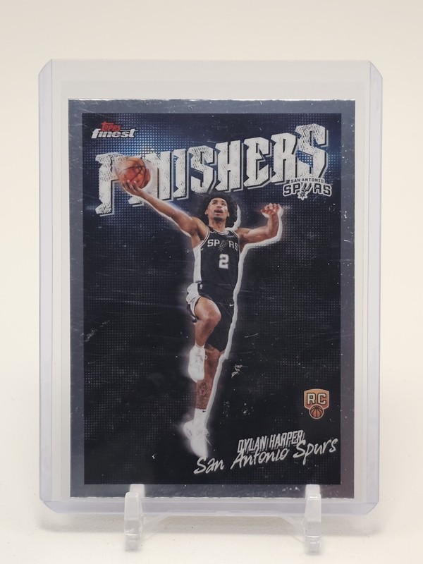 DYLAN HARPER 2025-26 TOPPS FINEST FINISHERS ROOKIE #FI-9 SPURS Q6572