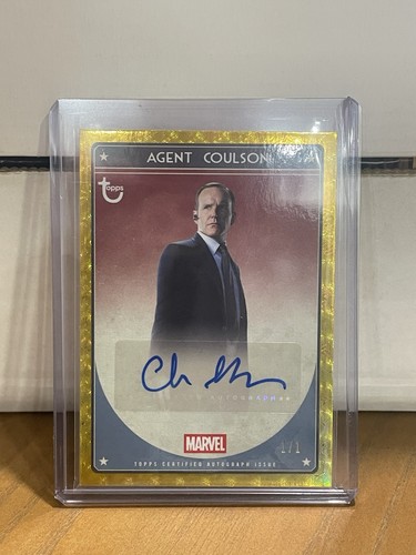 Agent Phil Coulson [Superfractor] #29 Marvel 2025 Topps Chrome Studios card