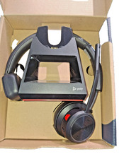 Poly Savi S7310 OFFICE Wireless DECT Head set, P/N 214778-01 W/BOX WORKS WELL