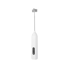 Electric Handheld Milk Frother Whisk Drink Mixer Coffee Stirrer USB Rechargeable