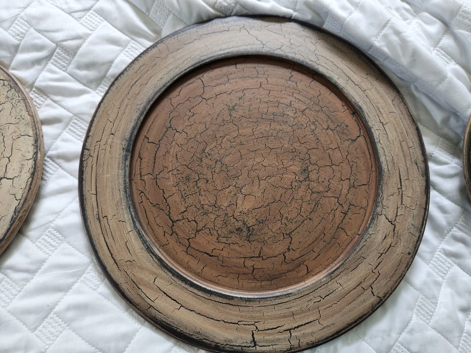 6 декоративных деревянных тарелок Hearthside Collection - Изображение 4 из 4