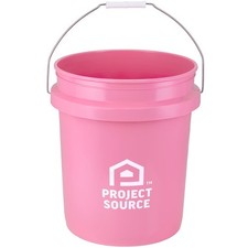 Project Source Pink 5-gallon Plastic General ...