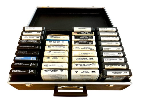 8 Track Tapes Lot Country with Vintage Case Dolly Parton, Twitty, Anne Murray 34 - Picture 2 of 21