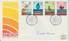 MICHAEL HOWERD MP - SIGNED - 1978  SOUVENIR ENVELOPE