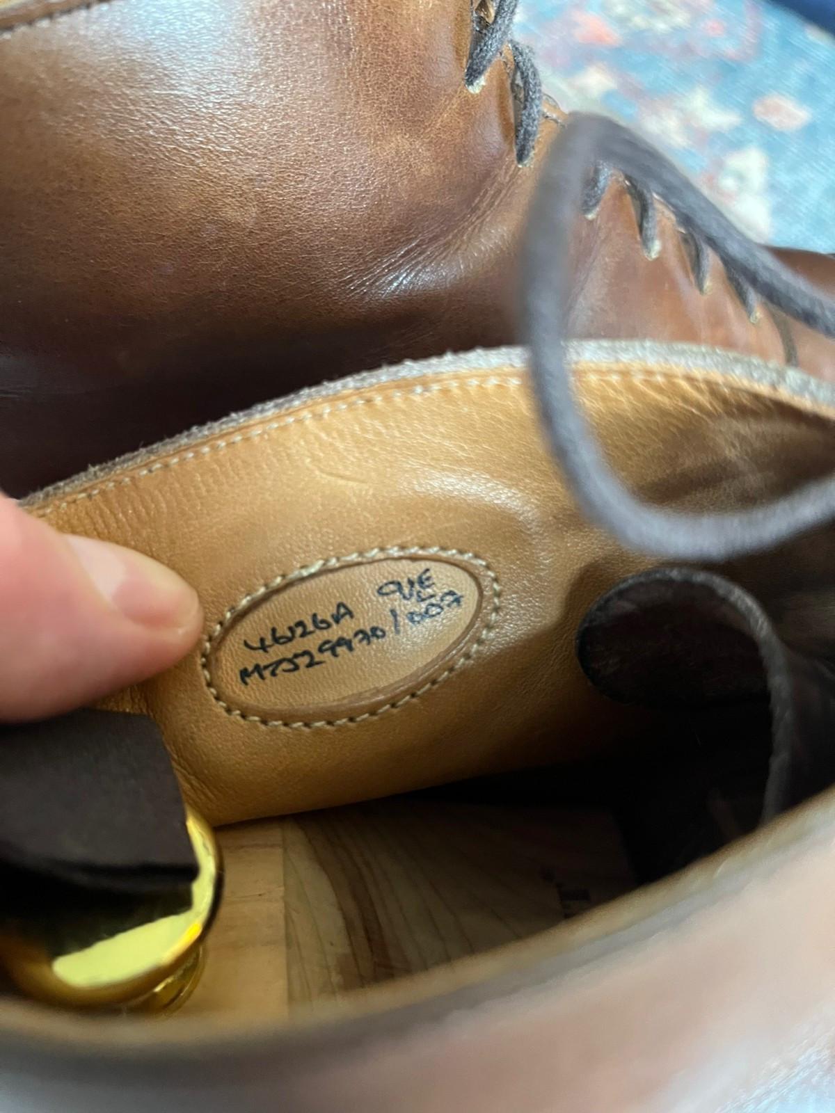 George Cleverley Boots - 9.5 E Brown image 8