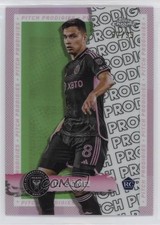 2024 Chrome MLS Pitch Prodigies Neon Green Refractor 62/99 Diego Gomez Gómez pr9