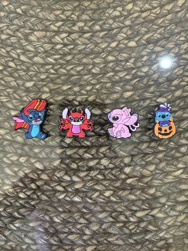 Lilo and Stitch Croc/Decorative Charms (x4)