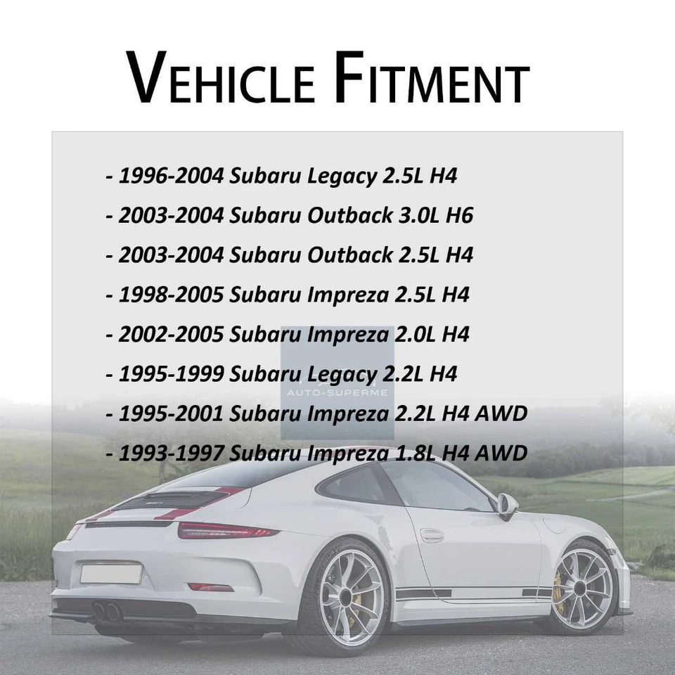 Cilindros de rueda de freno de tambor trasero para Subaru Outback 2003-2004 2 piezas Foto 2 de 4