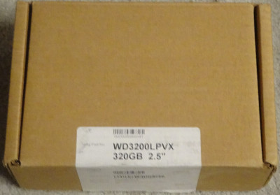 Western Digital WD3200LPVX HARD DISK DRIVE 320GB TSB G0-00728000 New Free Ship