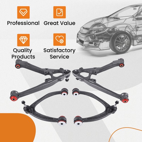 Front Upper & Lower Control Arms Kit for Chevy Silverado GMC Sierra 1500 Yukon - Picture 6 of 14