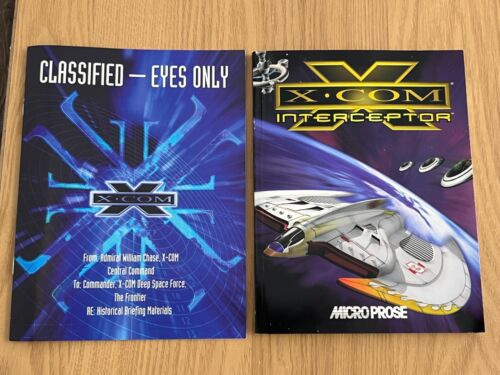 X-Com Interceptor Vintage PC CD-ROM - w pudełku i działa -👽👾Pomysł na prezent retro👾👽 - Zdjęcie 13 z 24