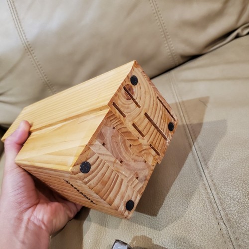 Farberware Wood Knife Block 13 Slots No Knives Included - Foto 24 di 24