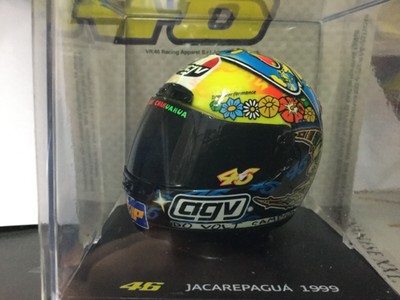 Caschi Valentino Rossi, BRASILE (JACAREPAGUA') 1999 1:5, nuovo in teca |  eBay