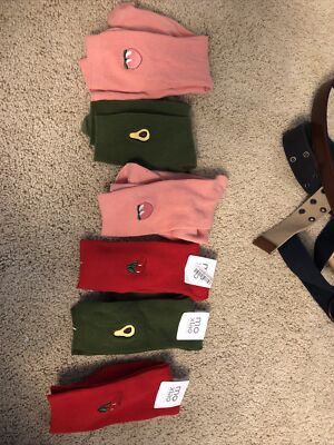 Mo Xiao colorful socks 6 Pair