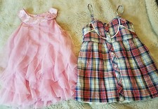 Lot Of 2 Girl 24 Months Dresses Disney Healthtex Pink Summer