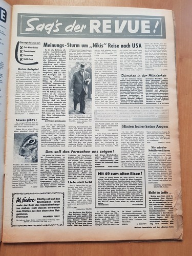 REVUE Illustrierte , Zeitschrift von 1959 / Nr. 1 - 52 zum Aussuchen - Picture 150 of 420