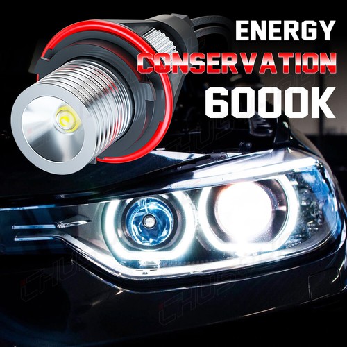 For BMW 630Ci 645Ci 650i M6 04-07 White Halo LED Angel Eyes Marker Light Bulb - Picture 7 of 12
