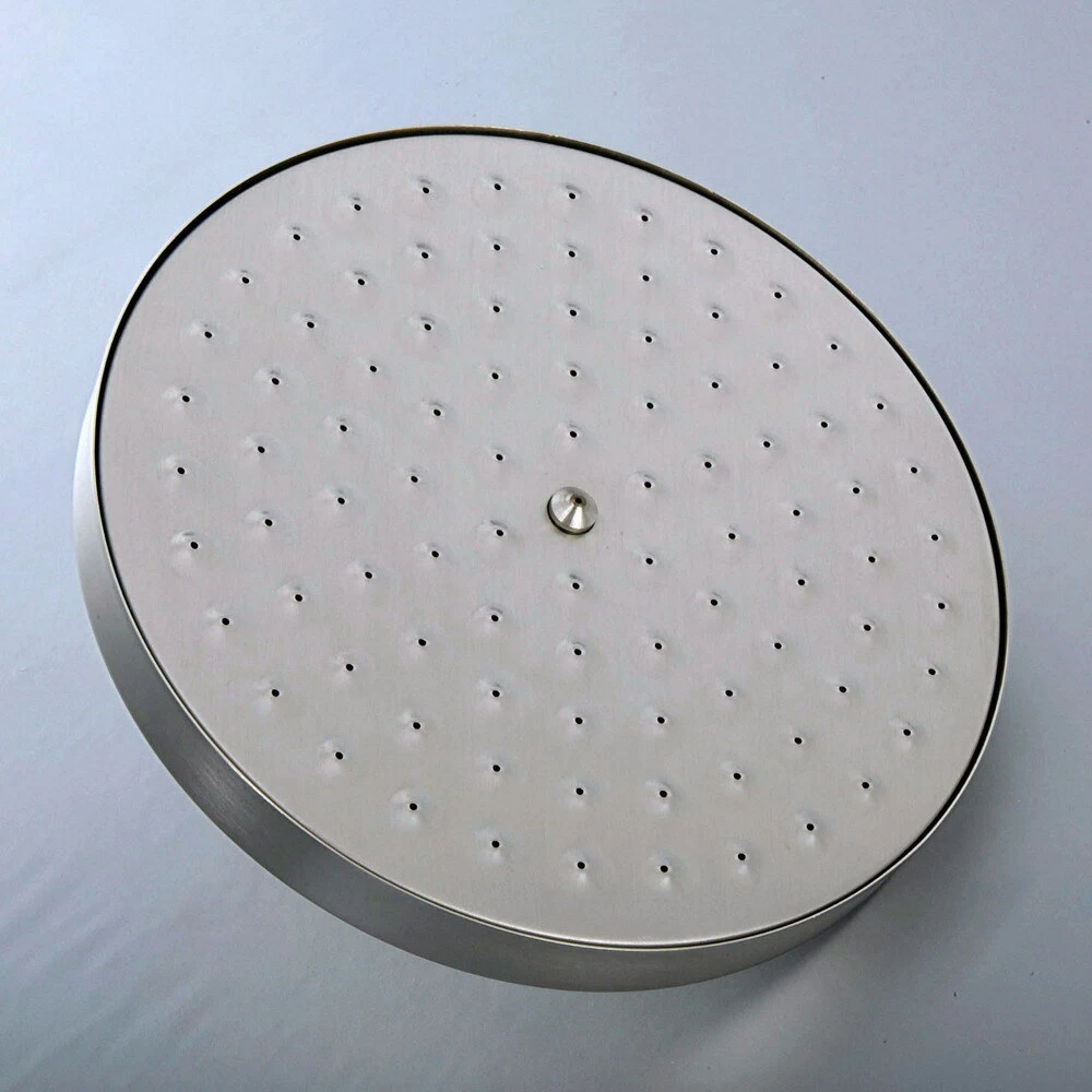 Brushed Nickel Round Shape Bathroom Rainfall Shower Head / Accessories 2sh271
Opens in a new window