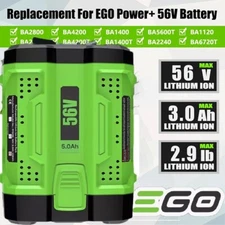For OEM EGO Power+ BA1400T 56v 2.5 Ah Battery with Upgraded Fuel Gauge (3rd Gen)