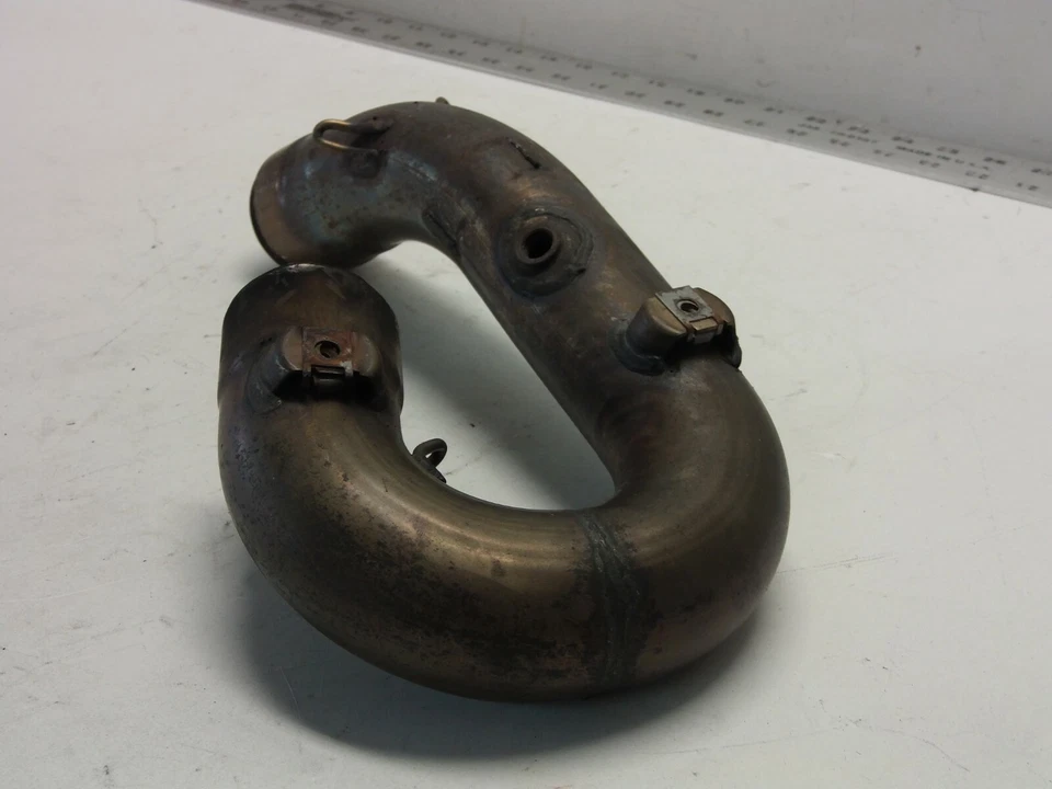 Cabezal tubo medio escape trasero Ducati Panigale 1199S 2013 Foto 3 de 4