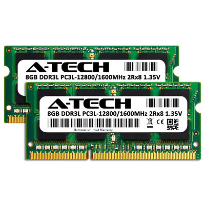 16GB 2x8GB PC3L-12800S DynaBook T95 R63/F AZ65/V R734/K R734/W