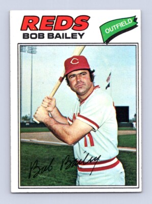 1977 Topps #221 Bob Bailey Cincinnati Reds Ex+