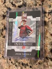 2009 DONRUSS ELITE PANINI JACOB TURNER # 9 SIGNED AUTO CARD 723/799