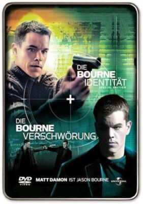 Die Bourne Identität & Die Bourne Verschwörung - Matt Damon Steel 2 DVD´s *HIT*
