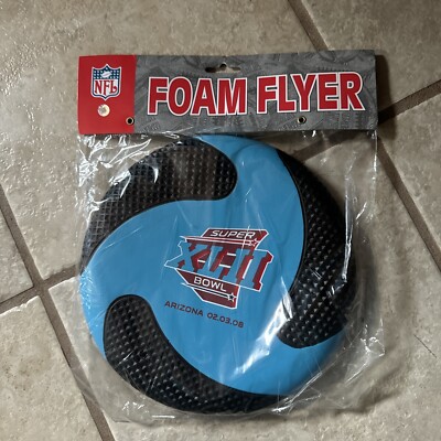 SUPER BOWL 42-FRISBEE DISC FOAM FLYER NIP