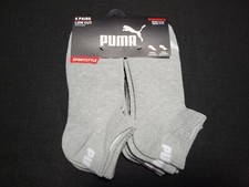 Puma Womens Performance Cushioned - Low Cut 6 Pairs Sportstyle socks SZ- 5-9.5