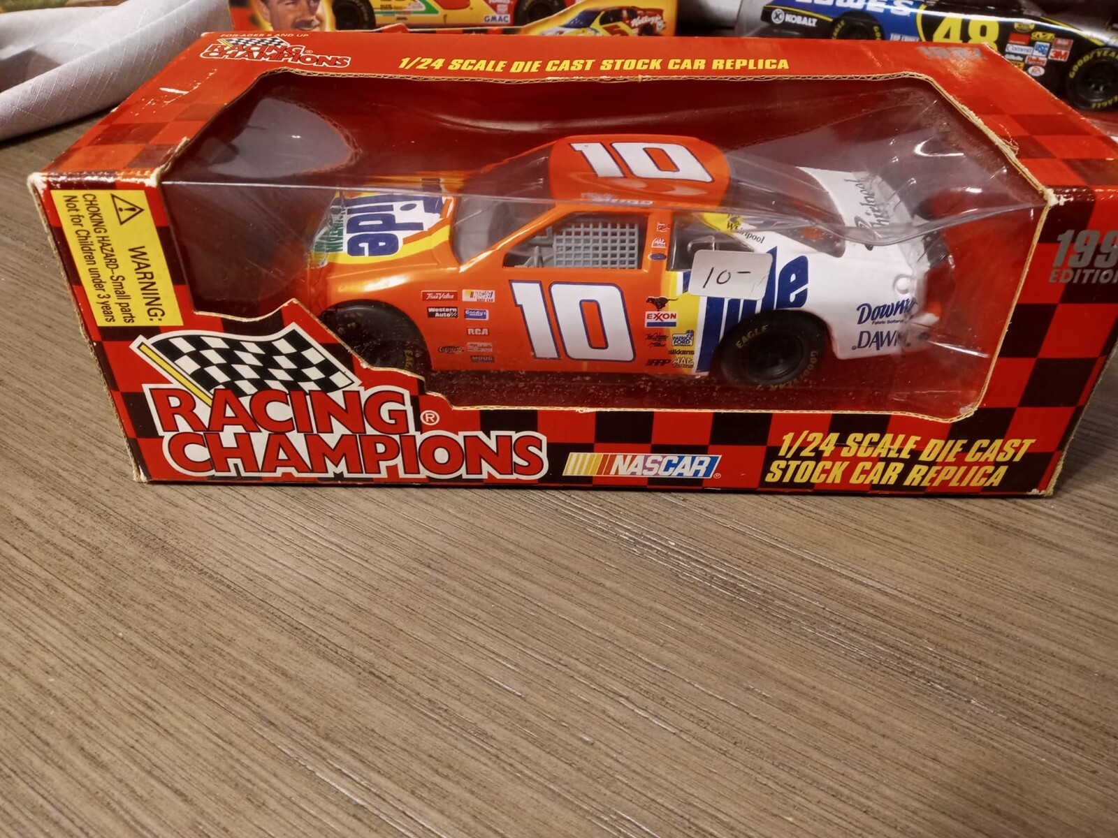 Ricky Rudd 1997 1997 Racing Champions NASCAR DIECAST 1/24 #10 RICKY RUDD TIDE FORD ...